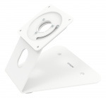 DELTACO Office Table desk stand tilted VESA 75x75, 100x100 White