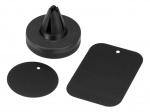 DELTACO magnetic car holder, air vent mount, for mobile phone, black