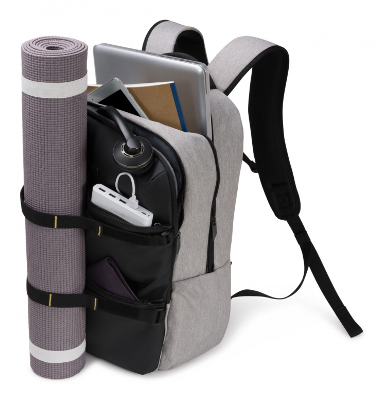 Dicota Backpack MOVE 13-15.6 light grey