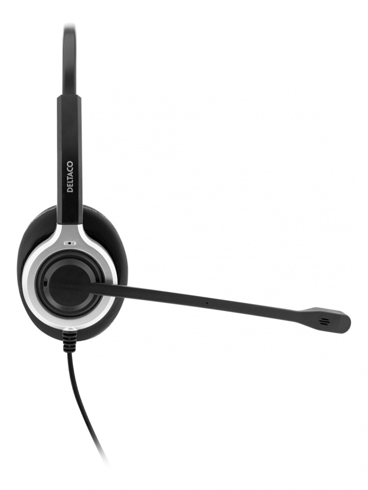 DELTACO Office USB stereo headset, Teams and Webex compatible, volume DELTACO Office USB stereo headset, Teams and Webex compatible, volume