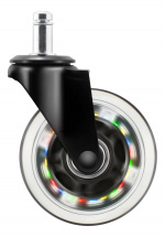 DELTACO GAMING Rainbow Rubber Casters for Gaming Chair