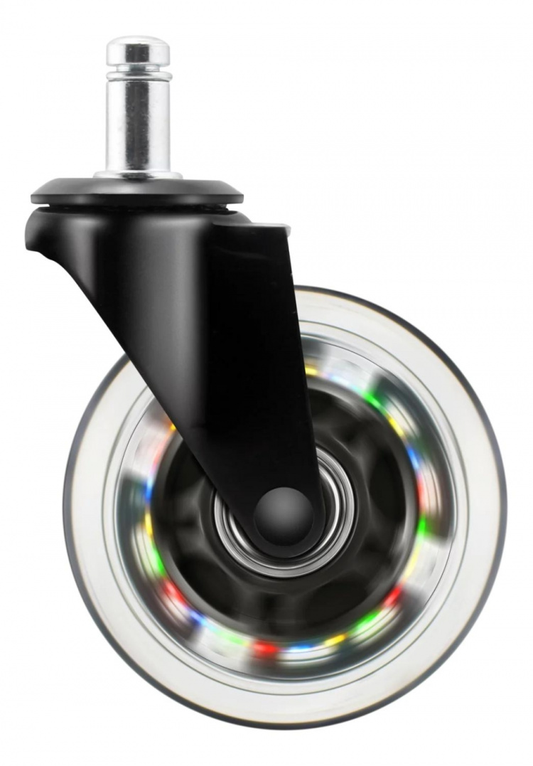 DELTACO GAMING Rainbow Rubber Casters for Gaming Chair