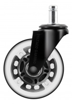 DELTACO GAMING Rainbow Rubber Casters for Gaming Chair