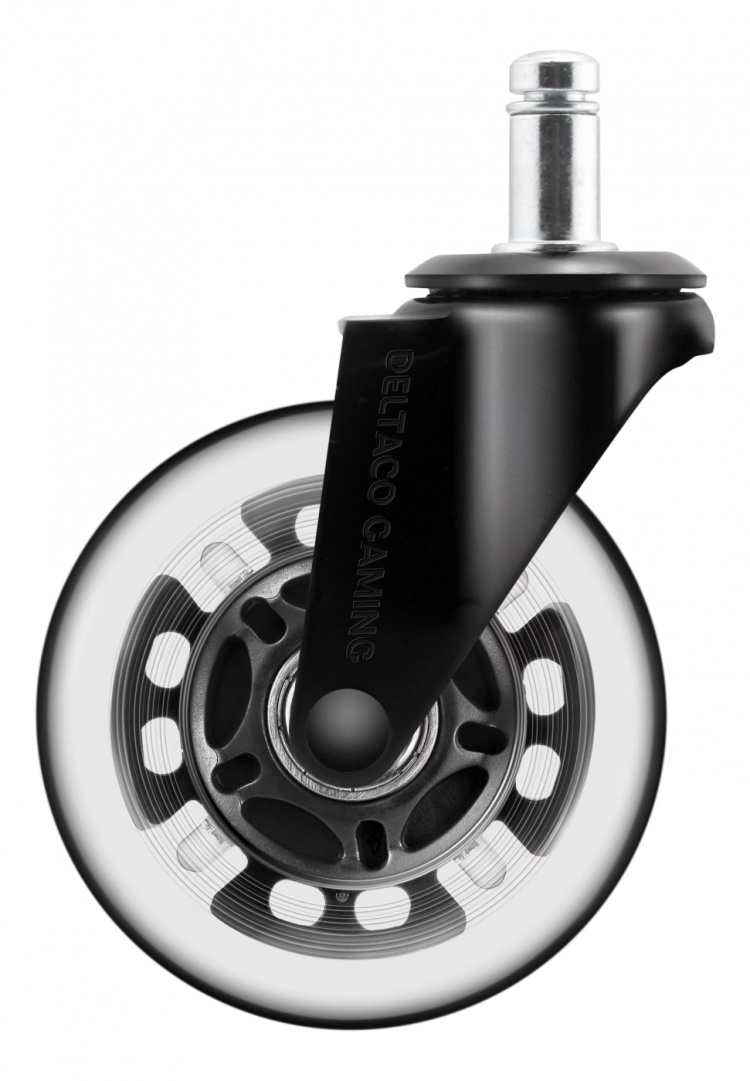 DELTACO GAMING Rainbow Rubber Casters for Gaming Chair