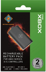DELTACO GAMING Uppladdningsbart Batteripack för Xbox Series X Handkontroll, 1100mAh DELTACO GAMING Uppladdningsbart Batteripack för Xbox Series X Handkontroll, 1100mAh