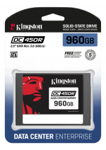 Kingston 960G DC450R (Entry Level Enterprise/Server) 2.5” SATA SSD