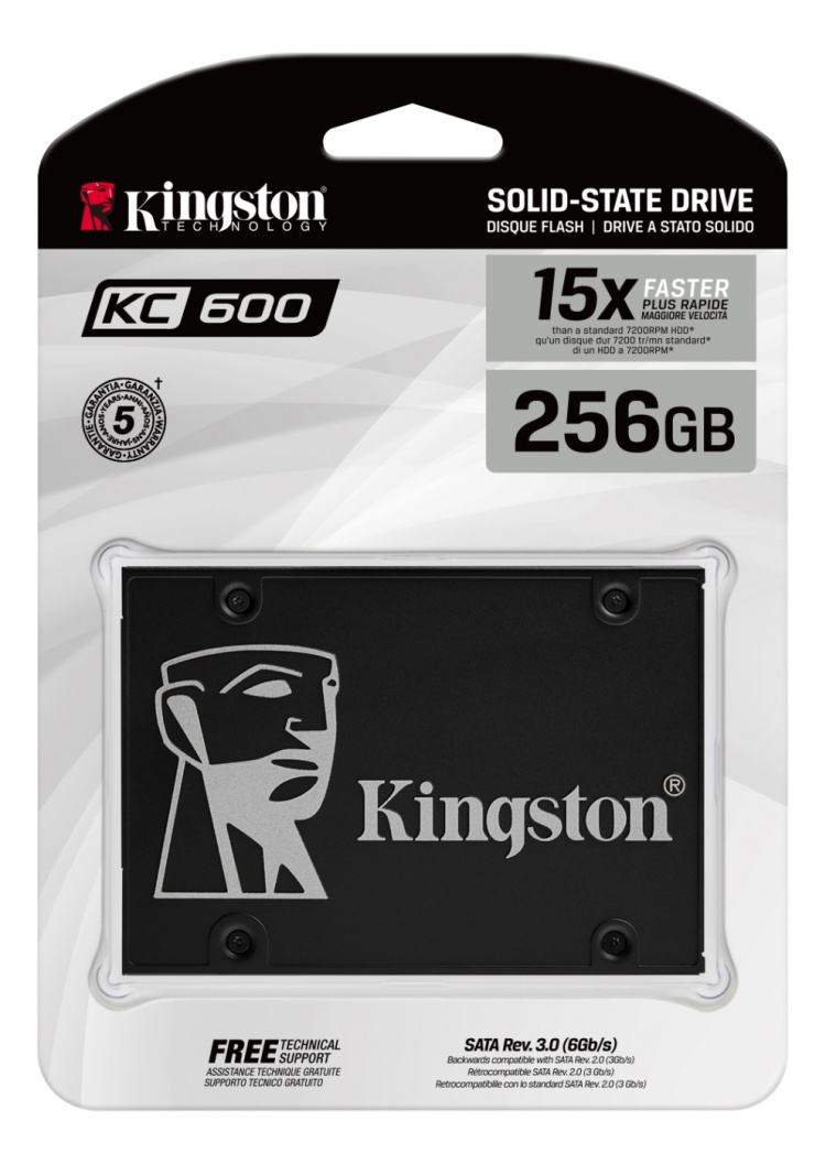 Kingston 256G SSD KC600 SATA3 2.5 Kingston 256G SSD KC600 SATA3 2.5