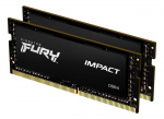 Kingston 64GB 3200MHz DDR4 CL20 SODIMM (Kit of 2) FURY Impact