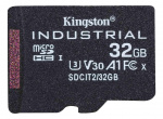 Kingston 32GB microSDHC Industrial C10 A1 pSLC Card w/o Adapter Kingston 32GB microSDHC Industrial C10 A1 pSLC Card w/o Adapter