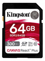 Kingston 64GB Canvas React Plus SDXC UHS-II Kingston 64GB Canvas React Plus SDXC UHS-II