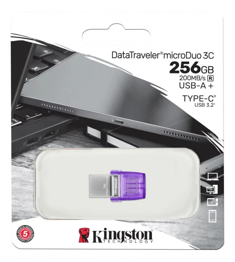 Kingston 256GB DataTraveler microDuo 3C Kingston 256GB DataTraveler microDuo 3C