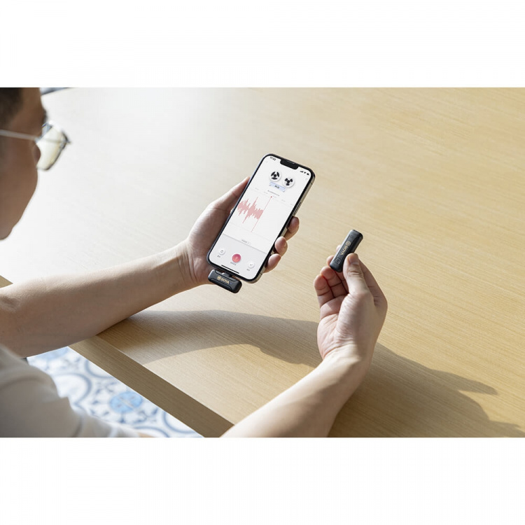 BOYA Wireless Microphone System x1 BY-WM3 For Lightning