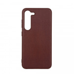 Phone case PU Brown - Samsung S23 5G