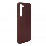Phone case PU Brown - Samsung S23+ 5G