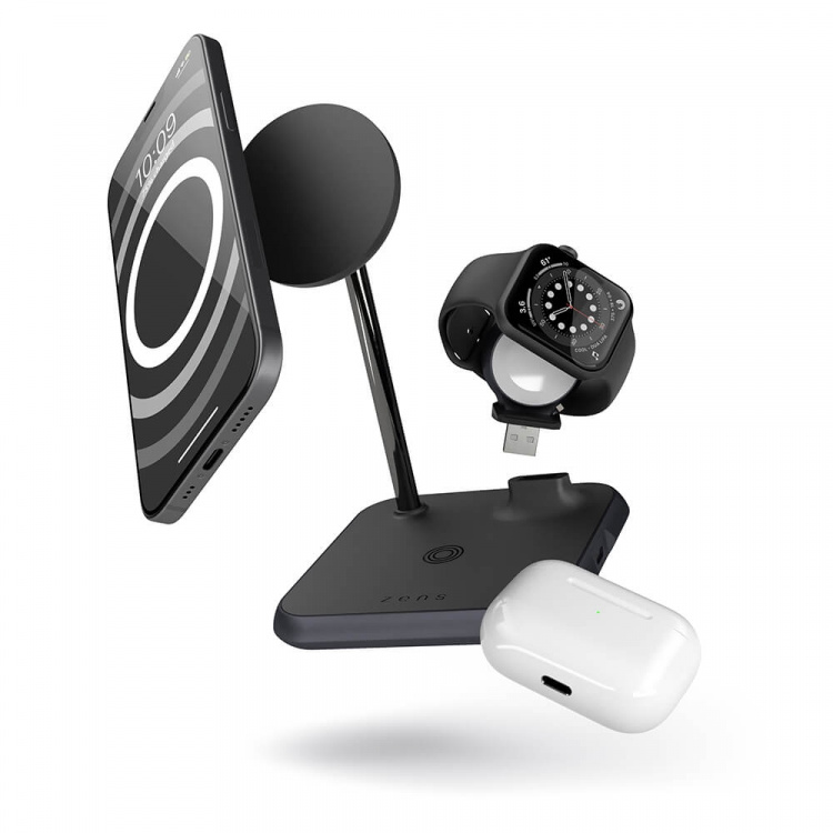 ZENS Wireless Charger 4in1 Magnetic