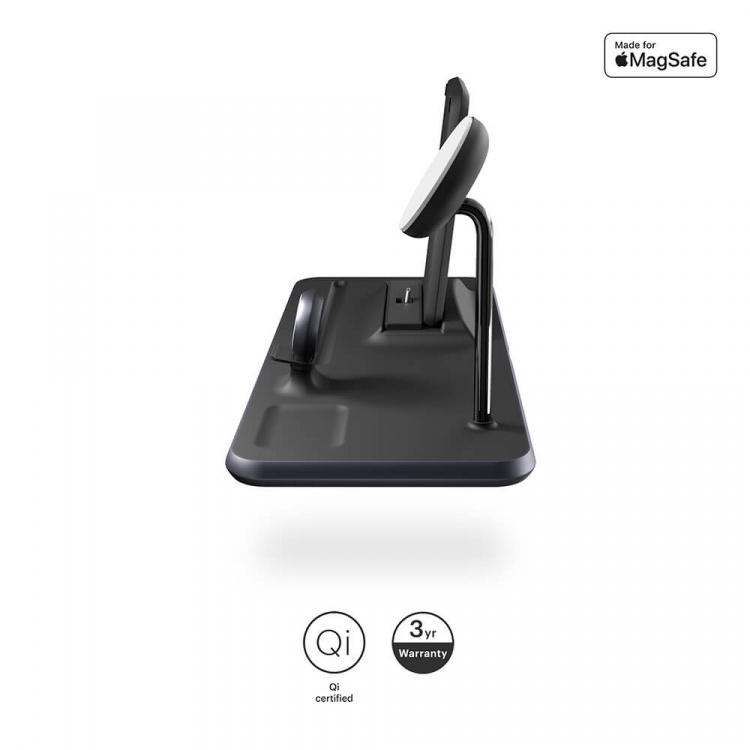 ZENS Wireless Charger 4in1 Magnetic for Watch and tablet