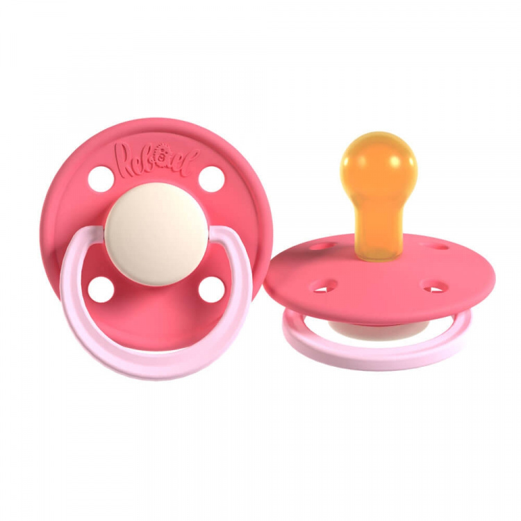 Pacifier 2-Pack Size 2 Hot Pearly Flamingo / Rising Pearly Lobster