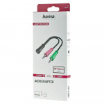Hama Audio-adapter 3,5 vrouw naar 2x 3,5 man