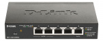 D-Link 5-Port Gigabit PoE Smart Managed Switch with 1 PD port