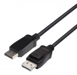 DELTACO DisplayPort cable, DP 1.4, 8K@60Hz, 3m, black DELTACO DisplayPort cable, DP 1.4, 8K@60Hz, 3m, black