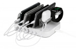 DELTACO USB charging station, 4x USB-A, 1x USB-C 2.4A, 1x USB-C PD 20W DELTACO USB charging station, 4x USB-A, 1x USB-C 2.4A, 1x USB-C PD 20W