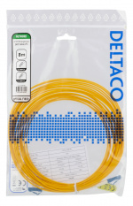 DELTACO OS2 fiberkabel LC – LC, simplex, singlemode, UPC, 9/125, 8m DELTACO OS2 fiberkabel LC – LC, simplex, singlemode, UPC, 9/125, 8m