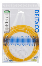 DELTACO OS2 fiberkabel LC – LC, simplex, singlemode, UPC, 9/125, 8m DELTACO OS2 fiberkabel LC – LC, simplex, singlemode, UPC, 9/125, 8m
