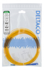 DELTACO Fiberkablage, 10m, LC - SC, 9/125, OS1/2, singlemode, LSZH (Lo DELTACO Fiberkablage, 10m, LC - SC, 9/125, OS1/2, singlemode, LSZH (Lo