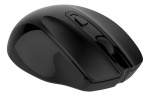 DELTACO Wireless office silent mouse, ergonomic shape, USB rec