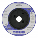 DELTACO U/UTP Cat6a installationskabel, slim 28AWG, 100m, LSZH, vit