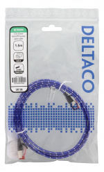 DELTACO U/FTP Tough Flat Cat6a patchkabel, 1,5m, flertrådig kärna, 2,3 DELTACO U/FTP Tough Flat Cat6a patchkabel, 1,5m, flertrådig kärna, 2,3