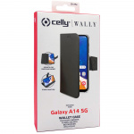 Celly Wallet Case Galaxy A14 5G Svart Celly Wallet Case Galaxy A14 5G Svart