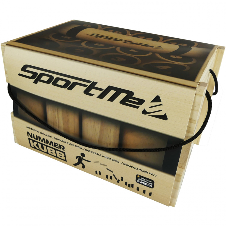 SportMe Nummerkubb i Låda SportMe Nummerkubb i Låda