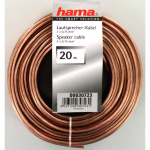 Loudspeaker Cable 2 x 0.75 mm ², 20 m , transparent