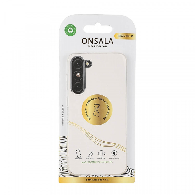 Phone Case Recycled TPU Transparent - Samsung Galaxy S23+ 5G  Phone Case Recycled TPU Transparent - Samsung Galaxy S23+ 5G
