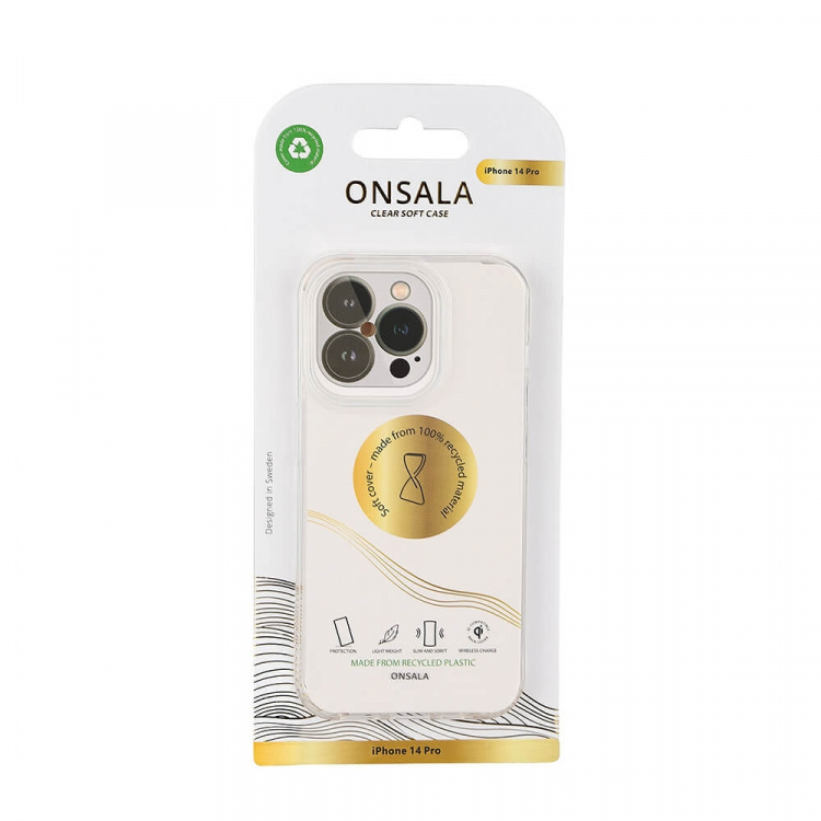 Phone Case Recycled TPU Transparent - iPhone 14 Pro 