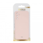 Phone Case Silicone Chalk Pink - Samsung Galaxy A34 5G