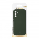 Phone Case Silicone Dark Green - Samsung Galaxy A34 5G