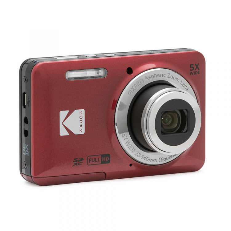 Digital Camera Pixpro FZ55 CMOS 5x 16MP Red
