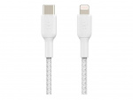 Belkin Boost Charge Lightning - USB-C Gevlochten 1m 