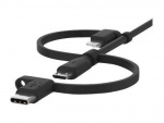 Belkin Boost 3 i 1 kabel, Lightning, Type C, Micro USB 
