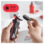 Braun Rakapparat Shaver 51-R1000s Red