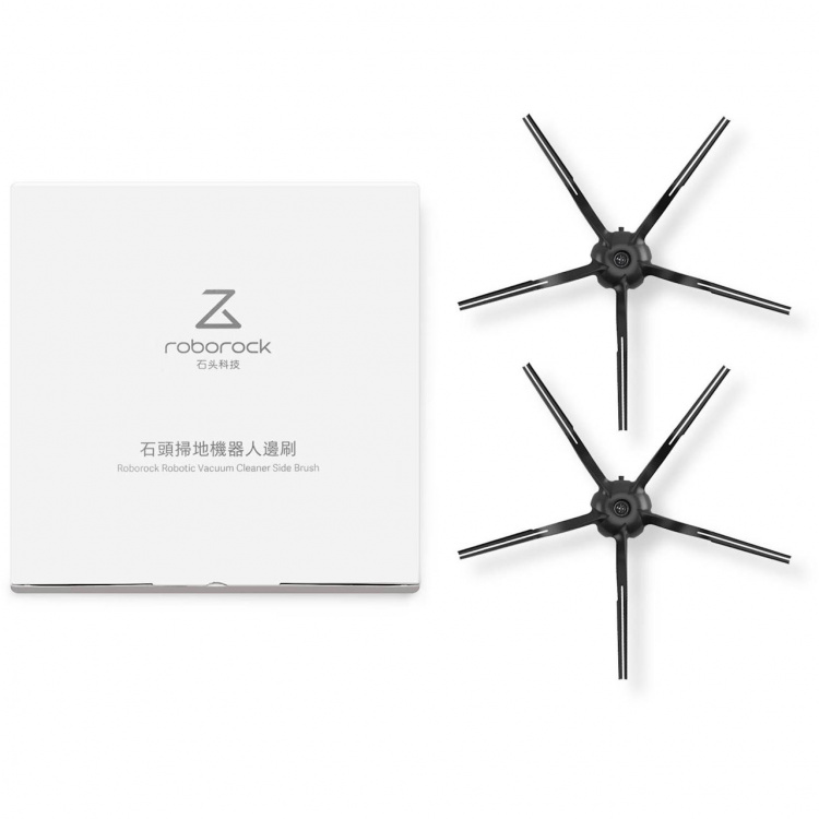 Roborock Sidoborstar XI3025, Gummi 2st, Svart
