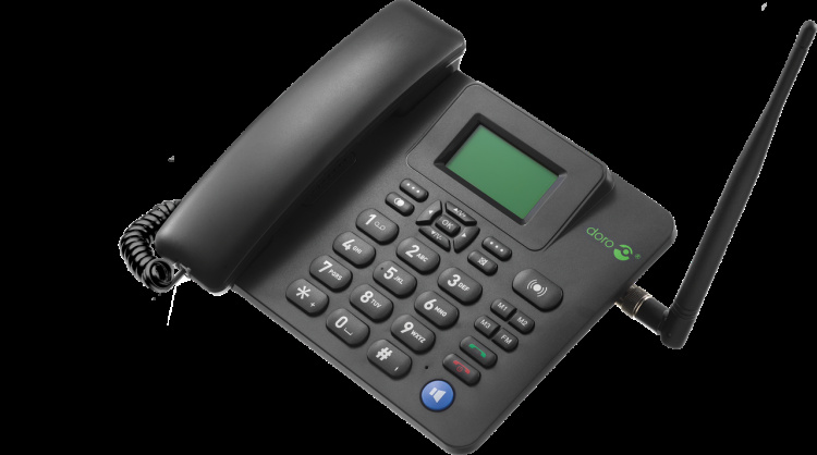 Doro 4100H 4G Desk Phone, Black Doro 4100H 4G Desk Phone, Black