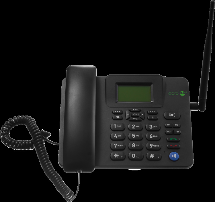 Doro 4100H 4G Desk Phone, Black Doro 4100H 4G Desk Phone, Black