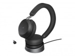 Jabra Office Trådlösa Hörlurar med Laddställ, Jabra Evolve2 75 Link380c Ms Stereo Black Jabra Office Trådlösa Hörlurar med Laddställ, Jabra Evolve2 75 Link380c Ms Stereo Black