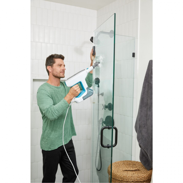 Black & Decker Ångmopp 1500W Steamsystem 8st Tillbehör