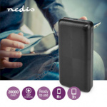 Nedis Powerbank | 20000 mAh | 1.5 / 2.0 / 3.0 A | Outputs: 2 | Output: 1x USB-A / 1x USB-C™ | Inputs: 1x Micro USB / 1x USB-C™ | PD2.0 18W | Lithium-Polymeer Nedis Powerbank | 20000 mAh | 1.5 / 2.0 / 3.0 A | Outputs: 2 | Output: 1x USB-A / 1x USB-C™ | Inputs: 1x Micro USB / 1x USB-C™ | PD2.0 18W | Lithium-Polymeer