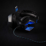 Nedis Gaming Headset | Over-Ear | Stereo | USB Type-A / 2x 3.5 mm | Inklapbare Microfoon | 2.20 m | LED Nedis Gaming Headset | Over-Ear | Stereo | USB Type-A / 2x 3.5 mm | Inklapbare Microfoon | 2.20 m | LED