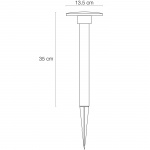 LightsOn Orbit Pollare 35 cm LightsOn Orbit Pollare 35 cm
